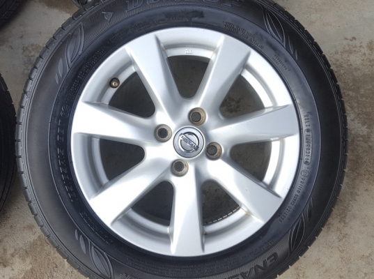 ขายล้อNISSAN ALMERA VL ยางปี 0216 4 ล้อ
