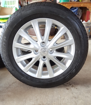 ขายล้อTOYOTA VIOS12ก้าน พร้อมยาง  4 ล้อ