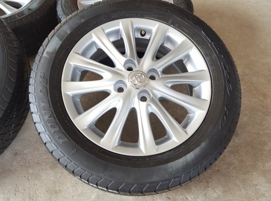 ขายล้อTOYOTA VIOS12ก้าน พร้อมยาง  4 ล้อ