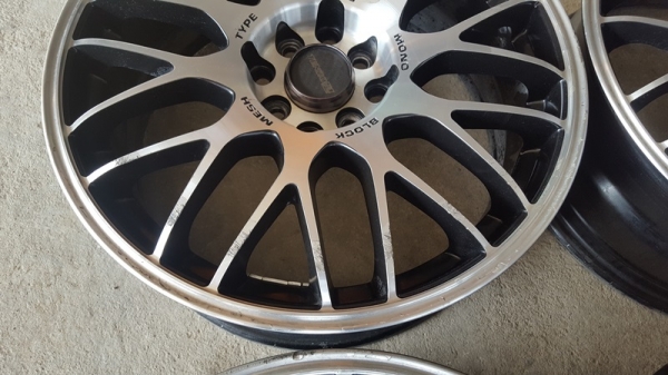 ขายล้อ MONO Black 17 4รู100-114 ET+42 4 ล้อ