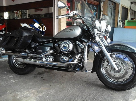 (พรซูบเปอร์ไบค์ อ่อนนุช) (ขายแล้ว) / Yamaha Dargstar 400 คลาสิค ปี 06 ไมล์ดิจิตอล กุญแจชิพ  ทะเบียนโอน