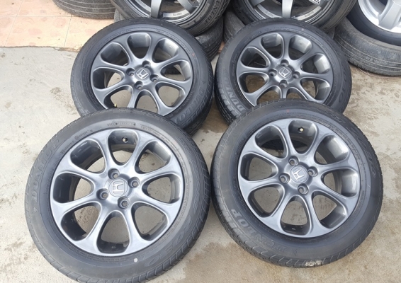 ขายล้อHONDA JAZZ 15สีกัล พร้อมยาง 4 ล้อ