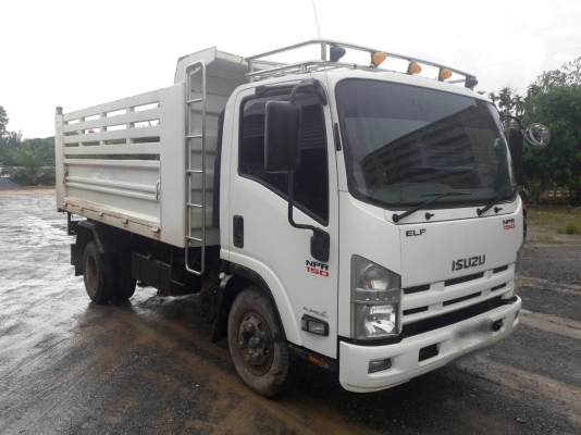 รถอีซุซุ 6 ล้อดั้ม NPR 150 แรงม้า ปี 53. , ( รถวิ่ง 19,xxx กม. ) สนใจติดต่อ 081 - 6079515