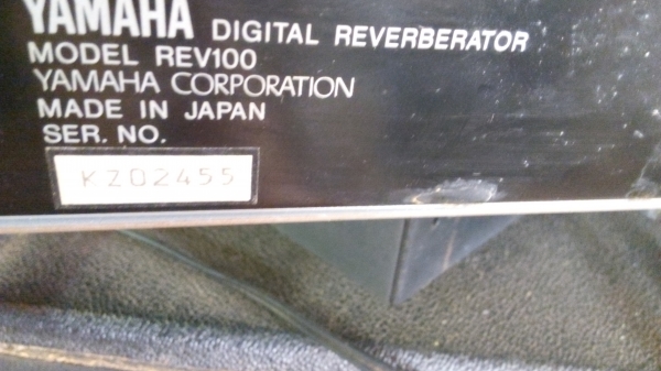 ขายเอฟเฟคช่วยเสียงร้อง yamaha REV100