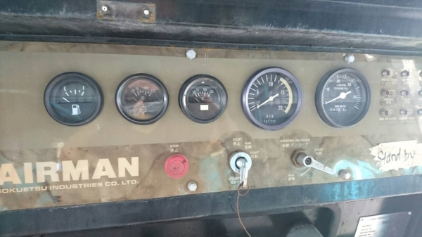 PDSF530S-เครื่องปั๊มลม Airman 10.5 bar-Hino Engine HO7C-TE by OEK