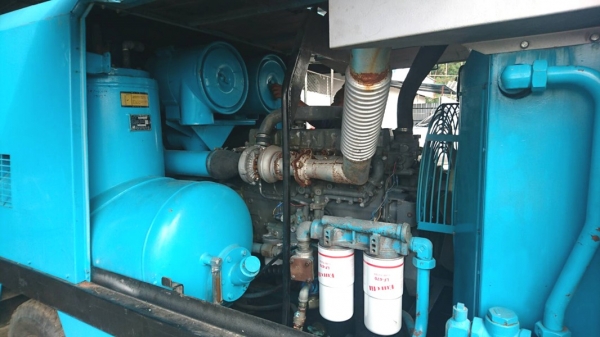 PDSF530S-เครื่องปั๊มลม Airman 10.5 bar-Hino Engine HO7C-TE by OEK
