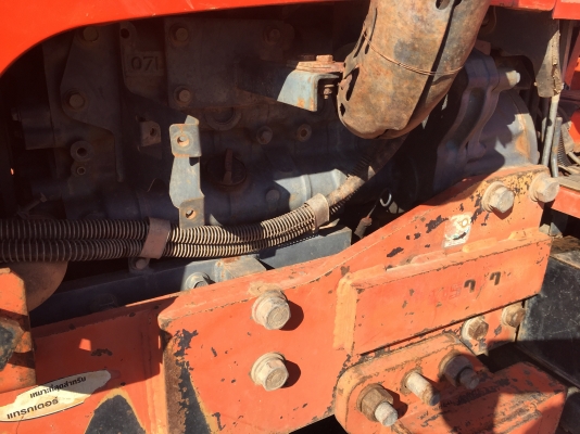 Kubota M7040 หาง5ใบดัน ปี51 รถสวย ยางหน้าใหม่ เล่มพร้อมโอน