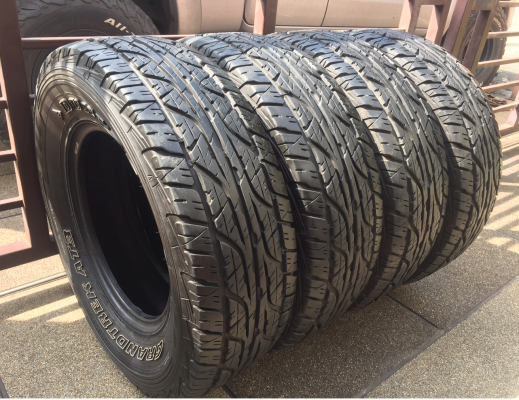 ยาง All Dunlop 245 70 16 ปี15 ดอกเต็ม เนื้อนิ่มๆ ใช้ยาว ราคาไม่แพง