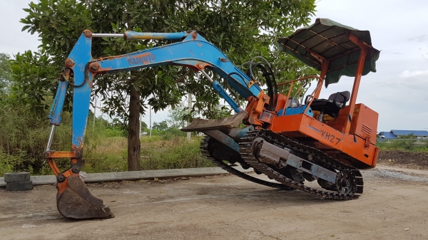 ขายด่วนรถแบคโฮKUBOTAคูโบต้าKH27เทียบเท่าPC30ครื่อง3สูบคูโบต้าดีปั่มแรงรถนอกเพิ่งนำเข้ามาใหม่ยังไม่เคยใช้งานในเมืองไทยเลย
