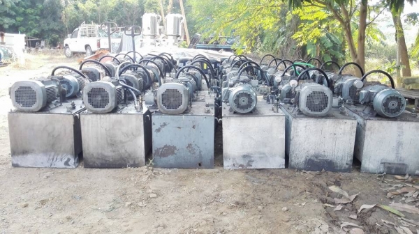 ปั้มน้ำมันไฮดรอลิค YUKEN Made in JAPAN 5 HP 380V 70 bar ถัง 60 ลิตร สภาพสวยพร้อมใช้งาน