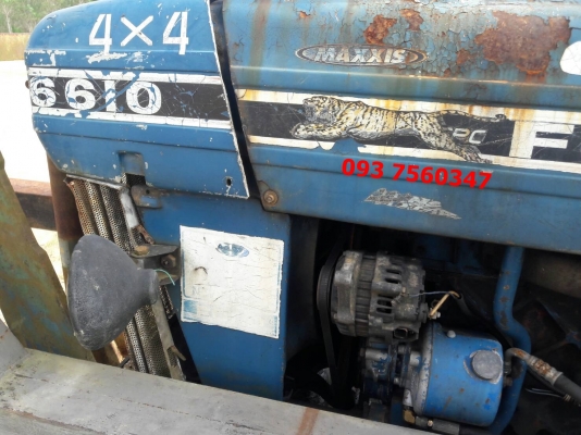 ขายรถไถ 1 เพลา FORD 6610 เสื้อลาย อุปกรณ์ ตามรูป ขายรถไถ 1 เพลา FORD 6610 เสื้อลาย อุปกรณ์ ตามรูป
