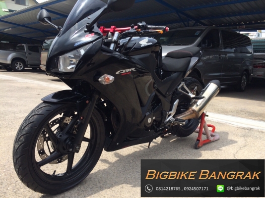 CBR300 ปี2014 ท่อคู่หล่อๆแต่งเกือบหมื่นห้า Bigbike Bangrak