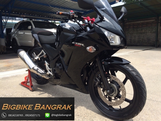 CBR300 ปี2014 ท่อคู่หล่อๆแต่งเกือบหมื่นห้า Bigbike Bangrak