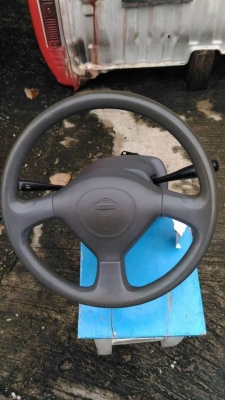 แกนคอพร้อมวงนวมพวงมาลัย เกียร์คอ จอโค้ง Datsun Japan