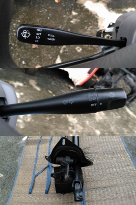 แกนคอพร้อมวงนวมพวงมาลัย เกียร์คอ จอโค้ง Datsun Japan