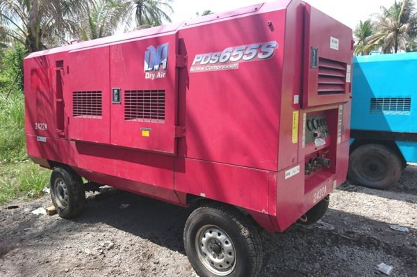 PDS655SD-เครื่องปั๊มลม Airman 655cfm. 7-9 บาร์ นำเข้าจากญี่ปุ่น by OEK