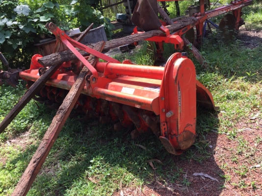 Kubota M7040 แยกขายเฉพาะโรตารี่ครับรุ่น Rx220H สวยเหมือนใหม่พร้อมยอยปั่น