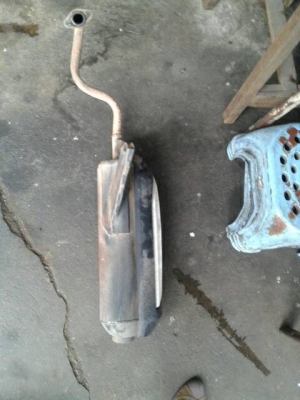 ท่อไอเสีย Honda Click (คาบู)