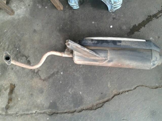 ท่อไอเสีย Honda Click (คาบู)