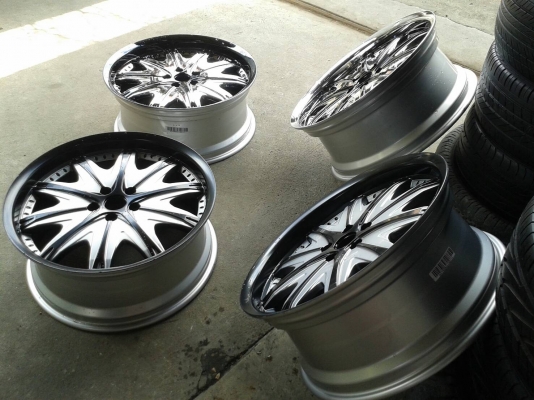 ล้อใหม่ขอบ20นิ้ว5รู114 ชุดนี้ ราคา 8000 บาท