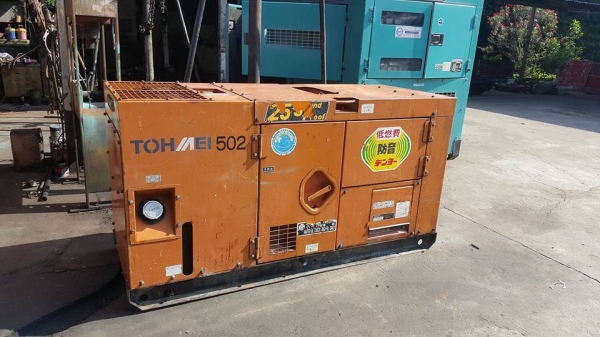 ขายเครื่องปั่นไฟมือสองจากญี่ปุ่นสภาพเดิมๆพร้อมใช้งานราคาไม่แรง