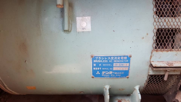 ขายเครื่องปั่นไฟมือสองจากญี่ปุ่นสภาพเดิมๆพร้อมใช้งานราคาไม่แรง