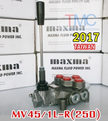 Hyd Control Valve (1แกน) maxma-MV45/1L-R(250) (Flow Rate 45L)ปี 2017