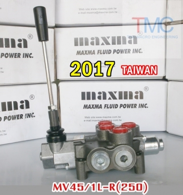Hyd Control Valve (1แกน) maxma-MV45/1L-R(250) (Flow Rate 45L)ปี 2017