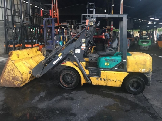 รถตัก KOMATSU  SD15T-5  รถเก่าญี่ปุ่น รถปี 2007  ดีเซล เกียร์ออโต้