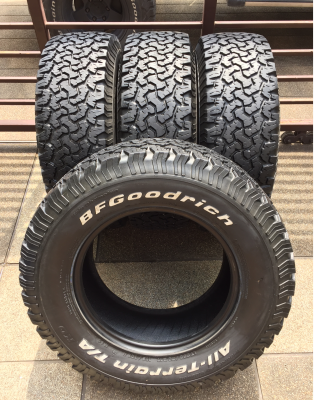 ยาง All BF Goodrich 265 70 17 กลางปี14 ดอกเต็ม ติดหนวด ราคาไม่แพง