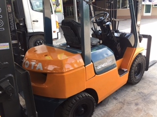 ขายโฟล์คลิฟท์  TOYOTA โตโยต้า 7FD25 2.5ตัน-รุ่น7 เครื่องยนต์ดีเซล เสา3เมตร