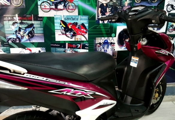 MIO 125 iMX สีชมพูดำ ตัวท็อปล้อแมกซ์จากศูนย์  ระบบหัวฉีดอัจฉริยะ YMJET-FI ประหยัดน้ำมัน  แถม 3 รายการ 29900