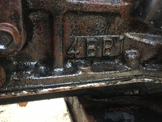 เครื่อง ISUZU 4BB 1 พร้อมเกียร์