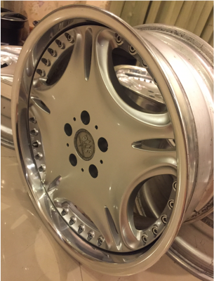 ล้อแท้ GESTALT VIROUGE Made in Japan ขอบ18 สภาพสวย ไม่ม