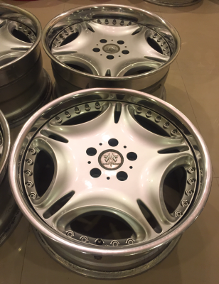 ล้อแท้ GESTALT VIROUGE Made in Japan ขอบ18 สภาพสวย ไม่ม