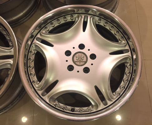 ล้อแท้ GESTALT VIROUGE Made in Japan ขอบ18 สภาพสวย ไม่ม