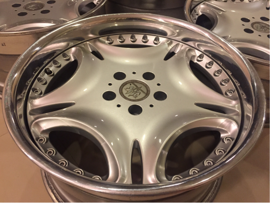 ล้อแท้ GESTALT VIROUGE Made in Japan ขอบ18 สภาพสวย ไม่ม