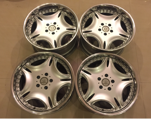 ล้อแท้ GESTALT VIROUGE Made in Japan ขอบ18 สภาพสวย ไม่ม