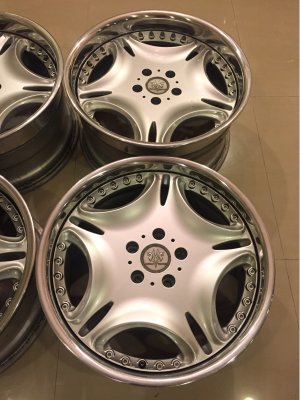 ล้อแท้ GESTALT VIROUGE Made in Japan ขอบ18 สภาพสวย ไม่ม