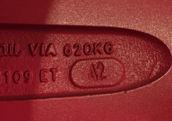 ล้อใหม่ Vossen ขอบ17 สีดำก้านแดง ราคาเร้าใจ