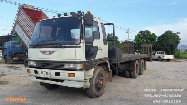 ขายด่วน รถบรรทุก 10 ล้อ HINO FM3H 195 แรง / 2 เพลา  สภาพเดิมๆสวย พร้อมใช้  ราคาสุดคุ้ม