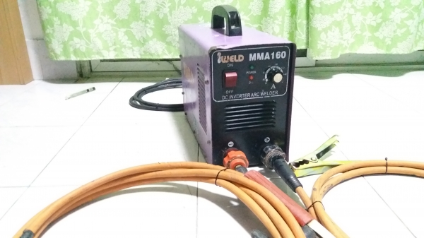 ตู้เชื่อม ยี่ห้อ IWELD ระบบซุปเปอร์อินเวอร์เตอร์ ขนาด 160 แอมป์ สภาพพร้อมใช้งานครับ ตู้เชื่อม ยี่ห้อ IWELD ระบบซุปเปอร์อินเวอร์เตอร์ ขนาด 160 แอมป์ สภาพพร้อมใช้งานครับ