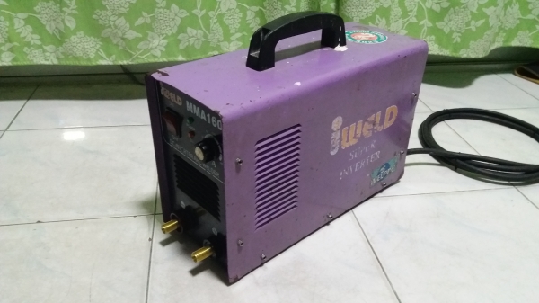 ตู้เชื่อม ยี่ห้อ IWELD ระบบซุปเปอร์อินเวอร์เตอร์ ขนาด 160 แอมป์ สภาพพร้อมใช้งานครับ ตู้เชื่อม ยี่ห้อ IWELD ระบบซุปเปอร์อินเวอร์เตอร์ ขนาด 160 แอมป์ สภาพพร้อมใช้งานครับ