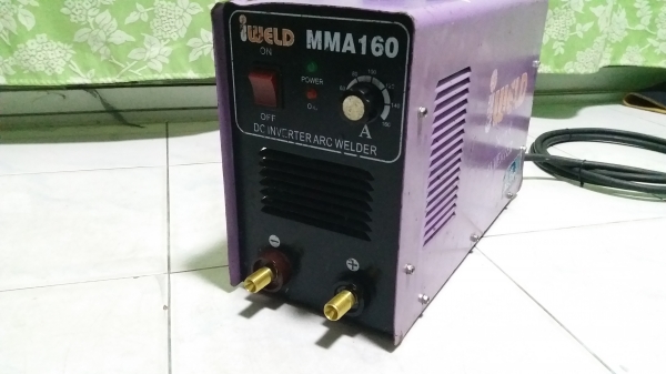 ตู้เชื่อม ยี่ห้อ IWELD ระบบซุปเปอร์อินเวอร์เตอร์ ขนาด 160 แอมป์ สภาพพร้อมใช้งานครับ ตู้เชื่อม ยี่ห้อ IWELD ระบบซุปเปอร์อินเวอร์เตอร์ ขนาด 160 แอมป์ สภาพพร้อมใช้งานครับ