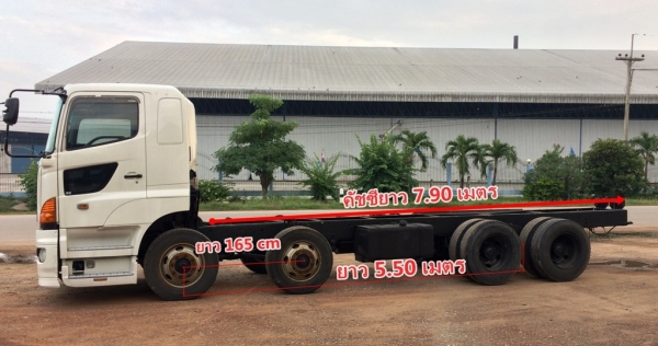 ขาย HINO-S700 -12ล้อ 2เพลา เครื่อง P11C-320 รถยังไม่เคยใช้งานในไทย  เอกสารครบพร้อมโอนทุกคัน
