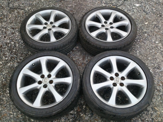 ขายแม็ก โตโยต้าวิช 5รู100 พร้อมยาง จำนวน 1 ชุด