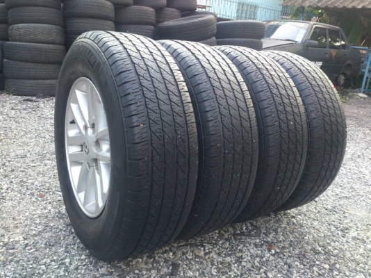 ขายแม็กโตโยต้า วีโก้แชมป์ 6รูขอบ17 พร้อมยางมิชลิน ปี12 จำนวน 1 ชุด พร้อมน๊อตแท้ 24 ตัว