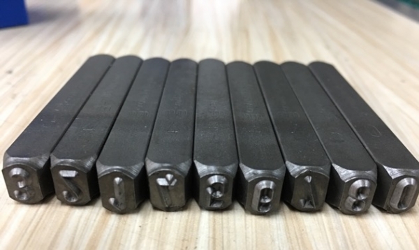 ขายเหล็กตอกเลขขนาด5mm.GROOTE Made in Germany.เก่า