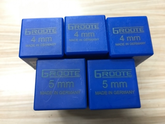 ขายเหล็กตอกเลขขนาด5mm.GROOTE Made in Germany.เก่า