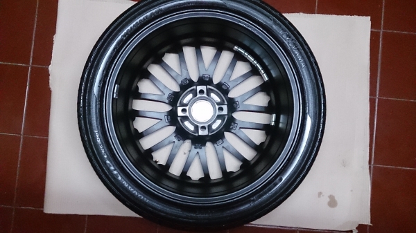 ล้อลาย BBS 4 รู 100 พร้อม ยางเทพ Yokohama JAPAN